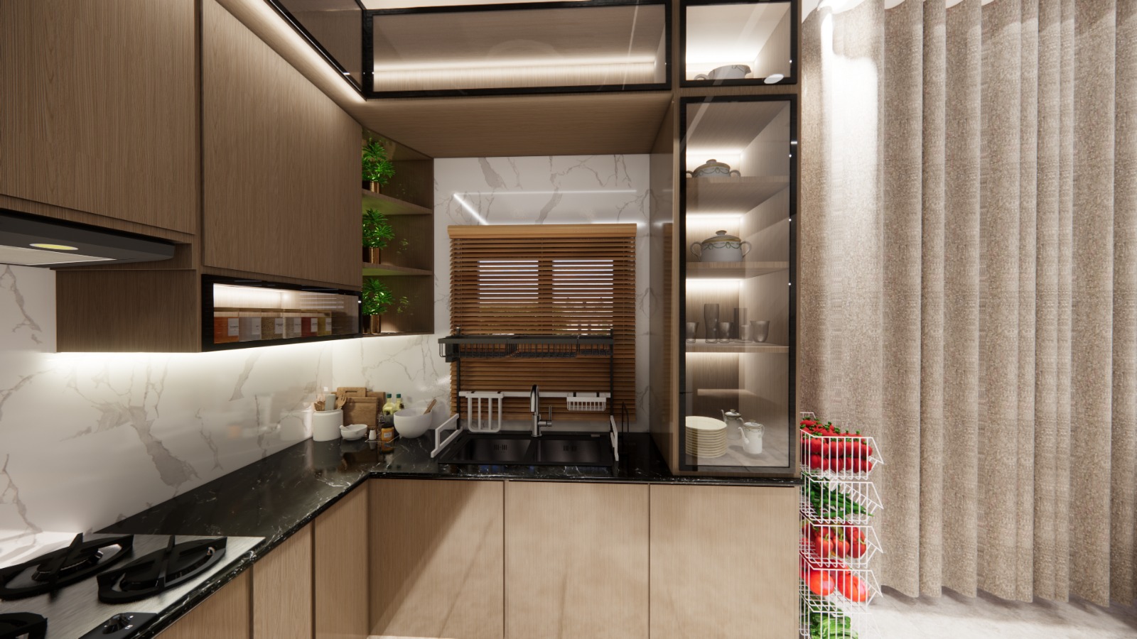 Kitchen Design 5 Marla Kohistan Enclave Wah Residential 2